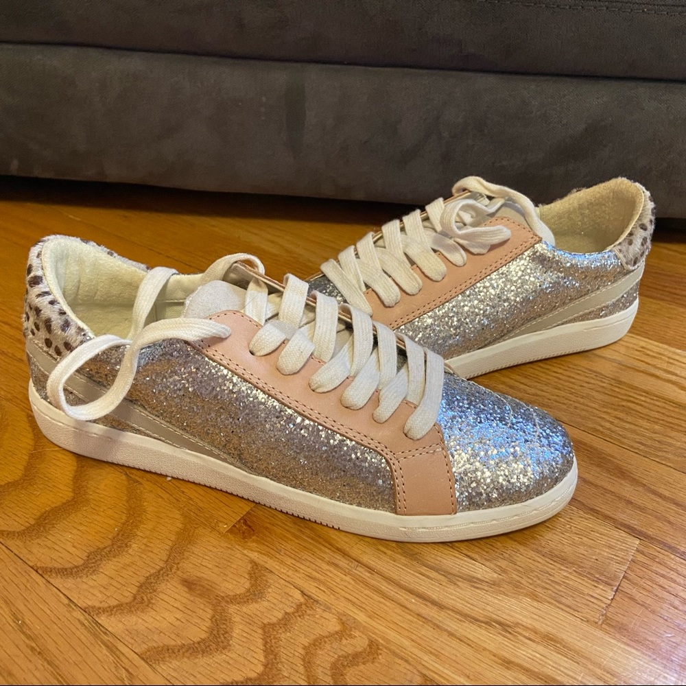 dolce vita glitter sneakers sz 9 nwot